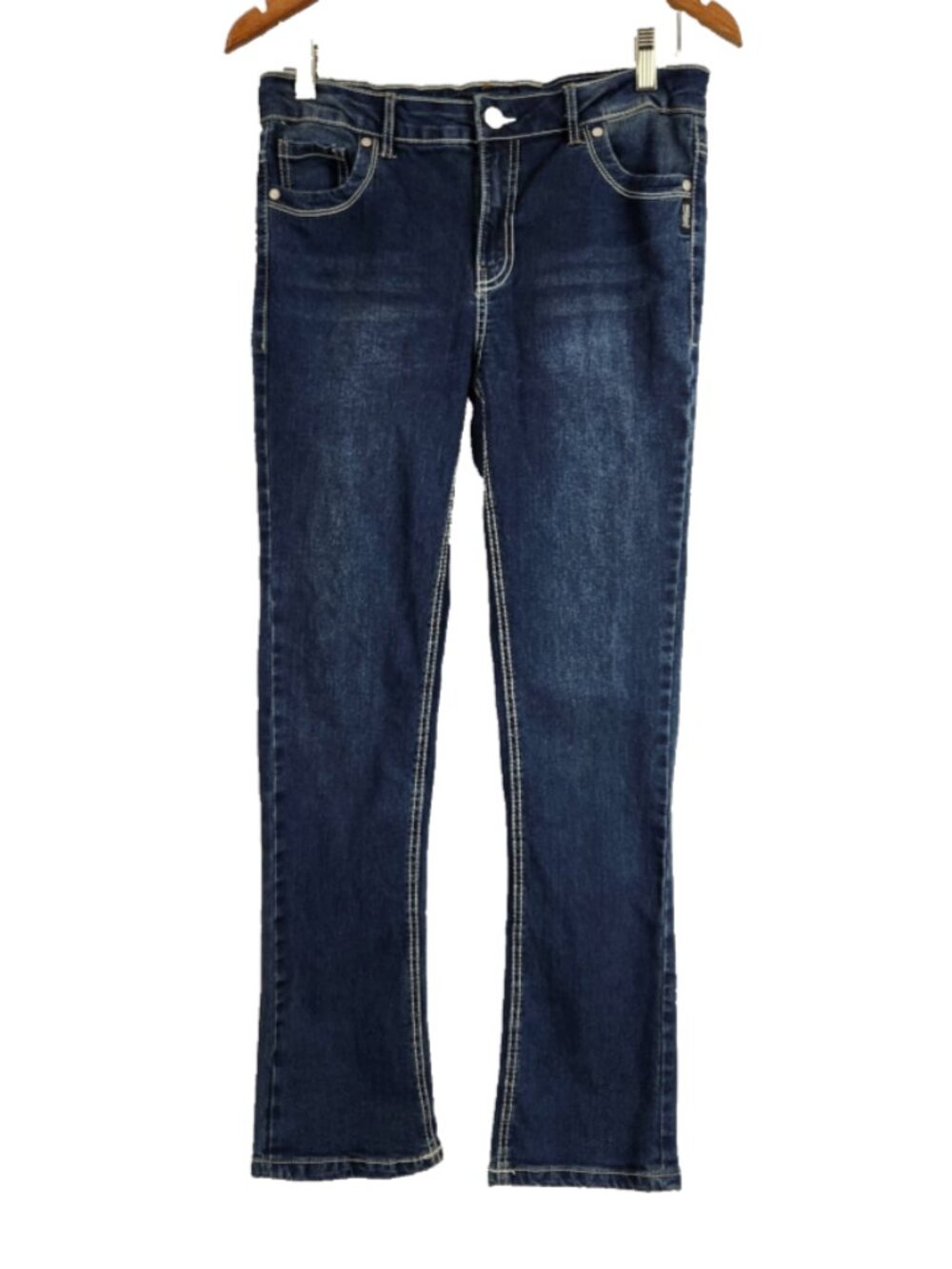 Silver Jeans Co Tammy Denim Jeans Girls 16 Adjustable Dark Wash Stretch